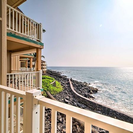 Oceanfront Kailua-Kona Townhome With Pool And Views! Extérieur photo