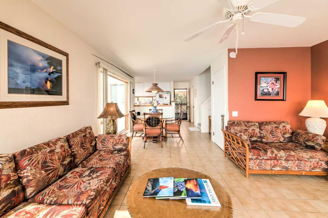Oceanfront Kailua-Kona Townhome With Pool And Views! Extérieur photo