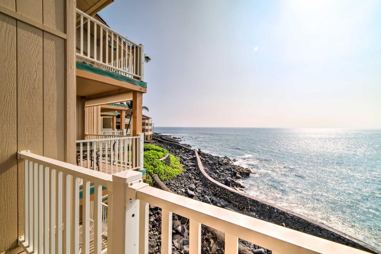 Oceanfront Kailua-Kona Townhome With Pool And Views! Extérieur photo
