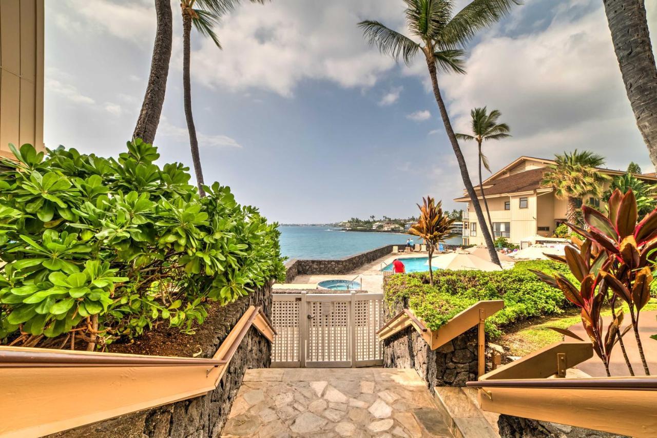 Oceanfront Kailua-Kona Townhome With Pool And Views! Extérieur photo
