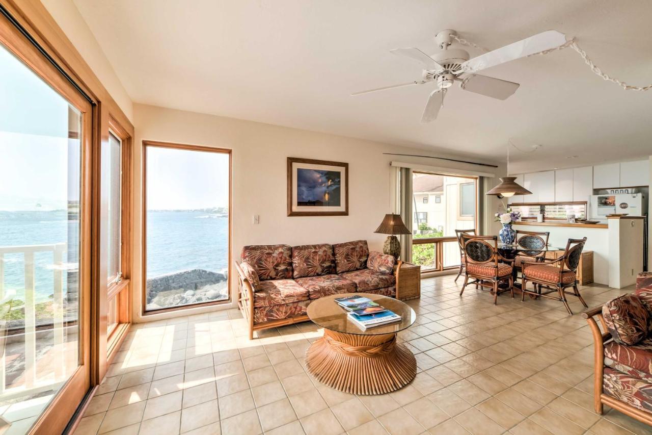 Oceanfront Kailua-Kona Townhome With Pool And Views! Extérieur photo