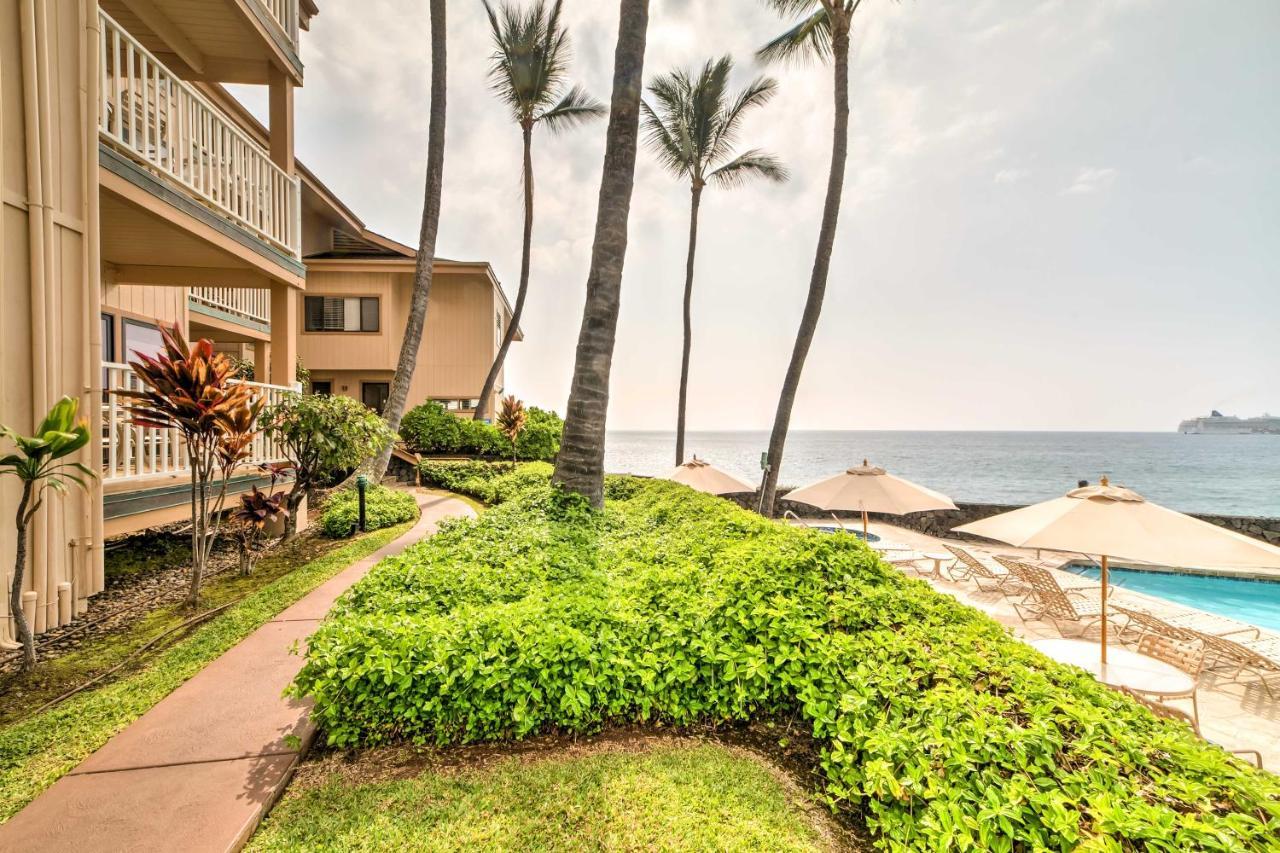 Oceanfront Kailua-Kona Townhome With Pool And Views! Extérieur photo
