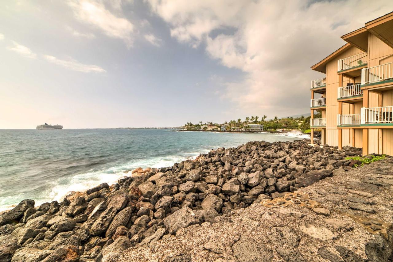Oceanfront Kailua-Kona Townhome With Pool And Views! Extérieur photo
