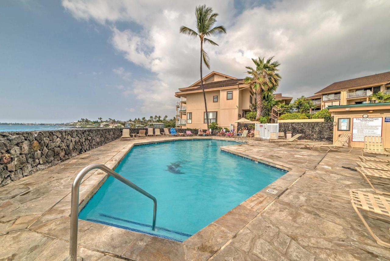 Oceanfront Kailua-Kona Townhome With Pool And Views! Extérieur photo