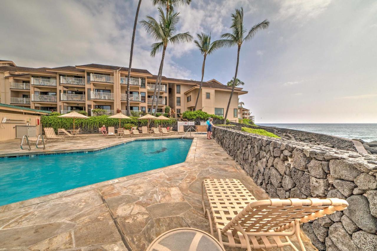 Oceanfront Kailua-Kona Townhome With Pool And Views! Extérieur photo